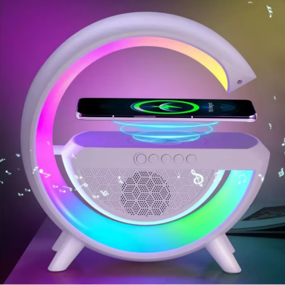 BOCINA bluetooth con cargador inalámbrico